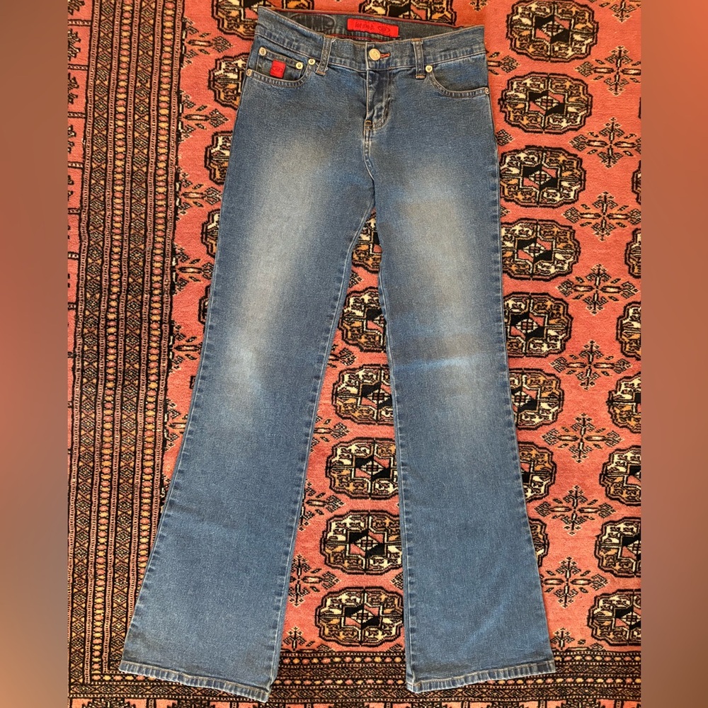 Y2K Bongo Low Rise Flair Jean